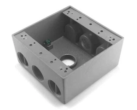 2 Gang Weatherproof Box